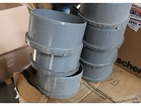 8 x rioolstop met schroefdeksel 200mm