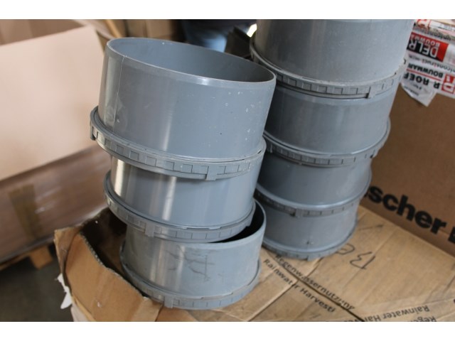 8 x rioolstop met schroefdeksel 200mm - afbeelding 1 van  2