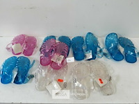 8 x sandalen pvc kinderen mix maten + kleuren - afbeelding 1 van  3