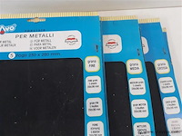 8 x schuurpapier mix korrels 5 vellen linnen - afbeelding 2 van  2