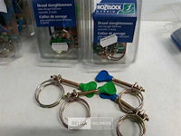 8 x slangklem met vleugelmoer 2 stuks - afbeelding 3 van  3