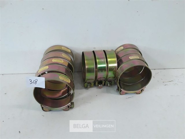 8 x slangklemmen zwaar 74-79 - afbeelding 1 van  3