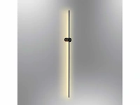 8 x solo baston led wandlamp zwart - afbeelding 5 van  9