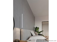 8 x solo tube slim design hanglamp wit - afbeelding 2 van  8