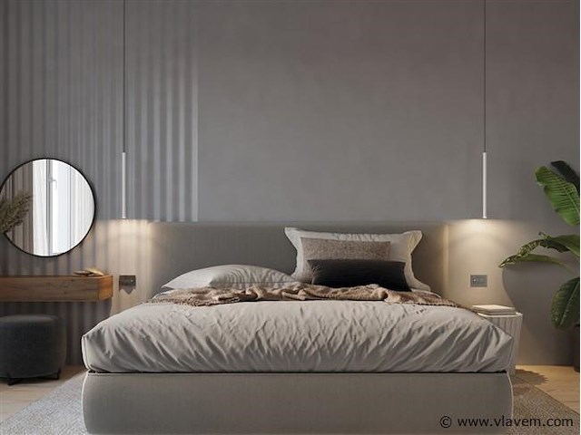 8 x solo tube slim design hanglamp wit - afbeelding 4 van  8