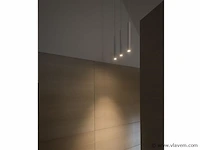 8 x solo tube slim design hanglamp wit - afbeelding 8 van  8