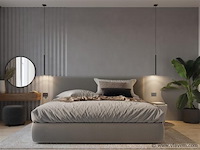 8 x solo tube slim design hanglamp zwart - afbeelding 5 van  8