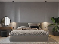 8 x solo tube slim design hanglamp zwart - afbeelding 5 van  8