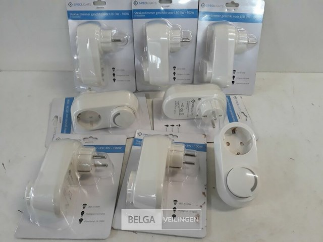 8 x stekkerdimmer led 3w-100w - afbeelding 2 van  3