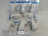 8 x stekkerdimmer led 3w-100w