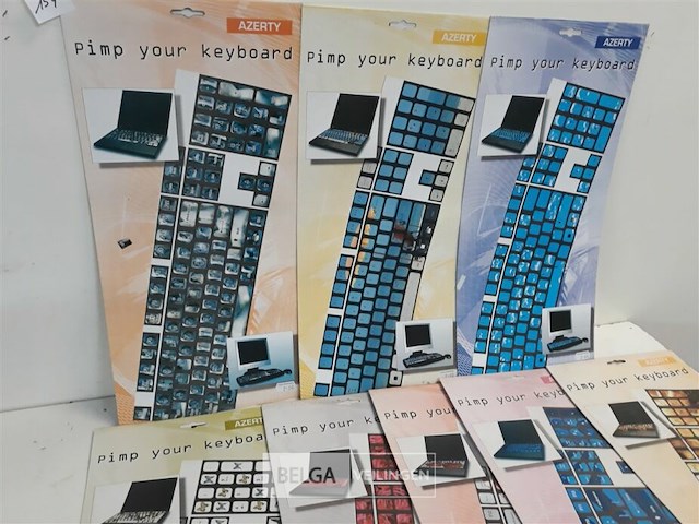 8 x stickers pimp your keyboard - afbeelding 3 van  3