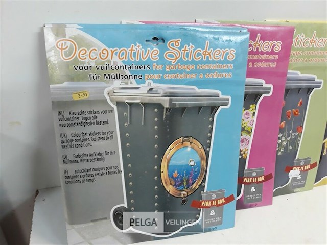 8 x stickers plak je bak - afbeelding 3 van  3