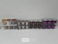 8 x t-lichtglaasjes 3 stuks 4 assorti - afbeelding 2 van  3