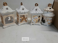 8 x t-lichthuisje winter 4 assorti - afbeelding 3 van  3