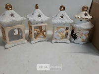 8 x t-lichthuisje winter 4 assorti - afbeelding 3 van  3