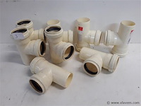 8 x t stuk 50mm pvc met dichting