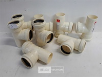 8 x t stuk 50mm pvc met dichting