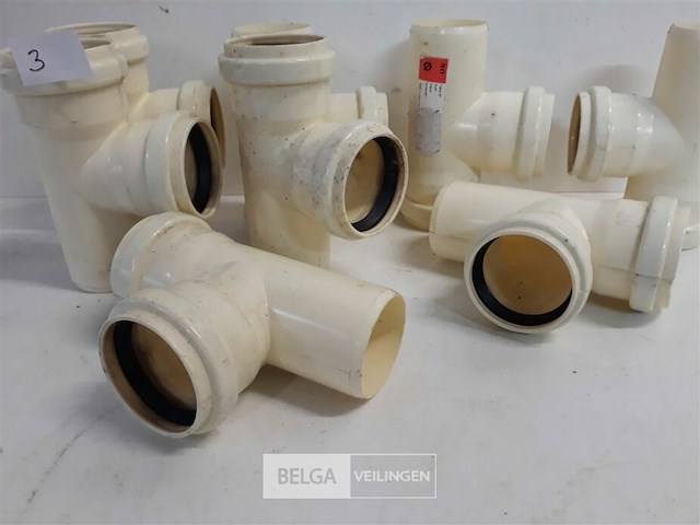 8 x t stuk 50mm pvc met dichting - afbeelding 3 van  3