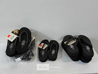 8 x teenslippers zwart mix 39-40 - afbeelding 1 van  3