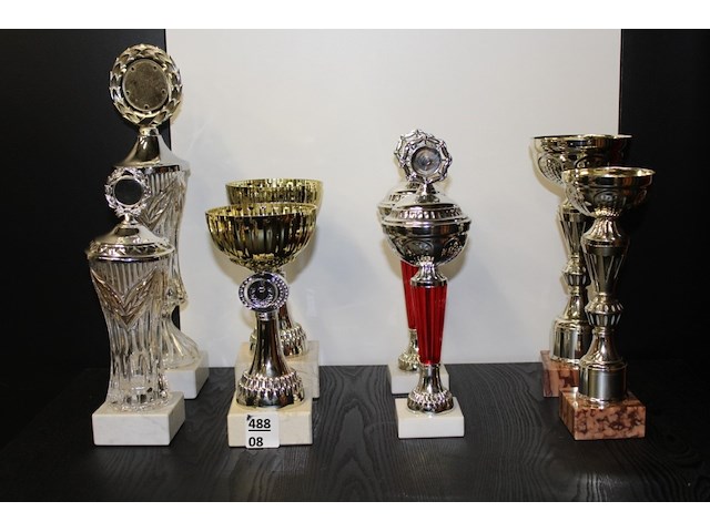 8 x trofee - afbeelding 1 van  1