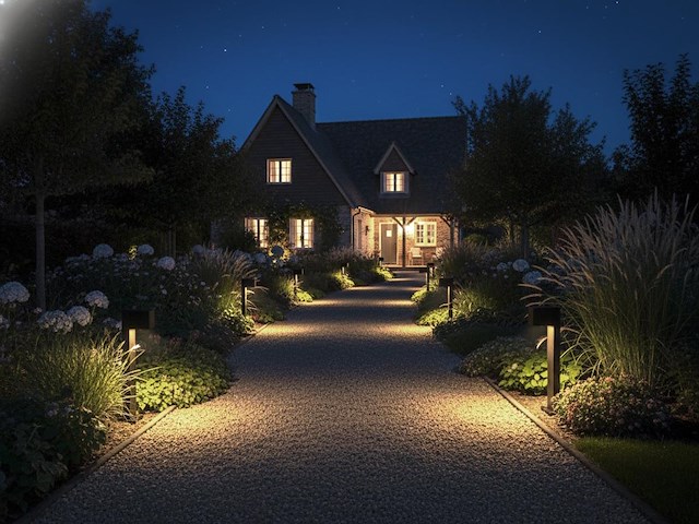 8 x tuinlamp 50cm gu10 fitting zand zwart waterdicht - afbeelding 5 van  9
