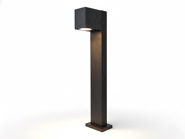 8 x tuinlamp 50cm gu10 fitting zand zwart waterdicht - afbeelding 8 van  9