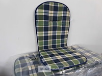 8 x tuinstoel kussen 40x45x55 cm - afbeelding 3 van  3