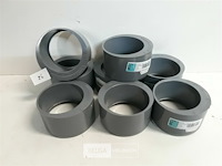 8 x verloop 100-80 pvc lijmverbinding - afbeelding 2 van  3