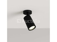 8 x verstelbare gu10 plafondspots – aluminium – ip20 - afbeelding 1 van  5