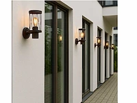 8 x wakiki 50 buiten lamp zwart - afbeelding 8 van  10