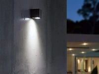 8 x wallight eco 1.0 buiten armatuur zwart - afbeelding 5 van  9