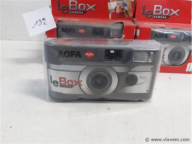 8 x wegwerp fotocamera agfa kwaliteit niet gekend - afbeelding 2 van  2
