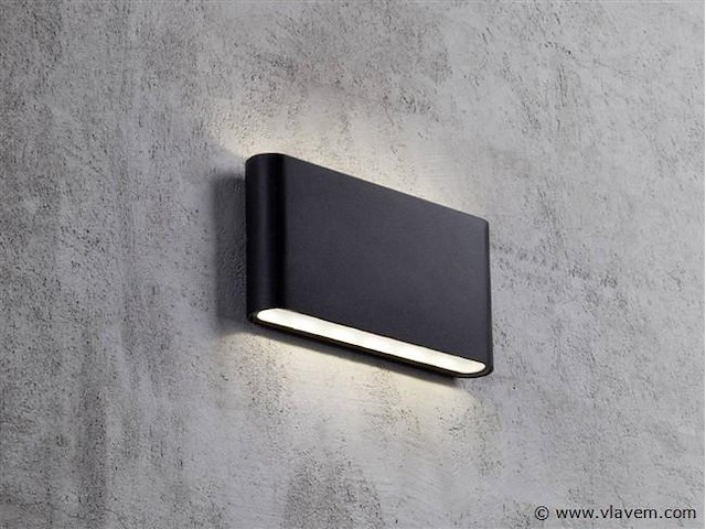8 x weldon design wand armatuur zwart - afbeelding 6 van  8