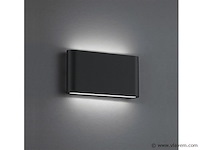 8 x weldon design wand armatuur zwart - afbeelding 4 van  8