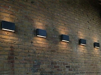 8 x weldon design wand armatuur zwart