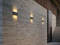8 x weldon led wand armaturen zwart - afbeelding 3 van  8
