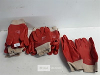 8 x werkhandschoenen polyvinyl maat 10 - afbeelding 2 van  3