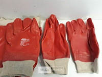 8 x werkhandschoenen polyvinyl maat 10 - afbeelding 3 van  3