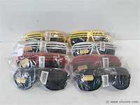 8 x zonnebril trendy mix kleuren - afbeelding 1 van  2