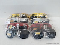 8 x zonnebril trendy mix kleuren - afbeelding 1 van  2