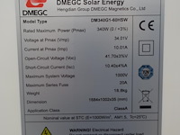 8 x zonnepaneel dmegc 340 g1 60 sw (2.720 wp) - afbeelding 3 van  3