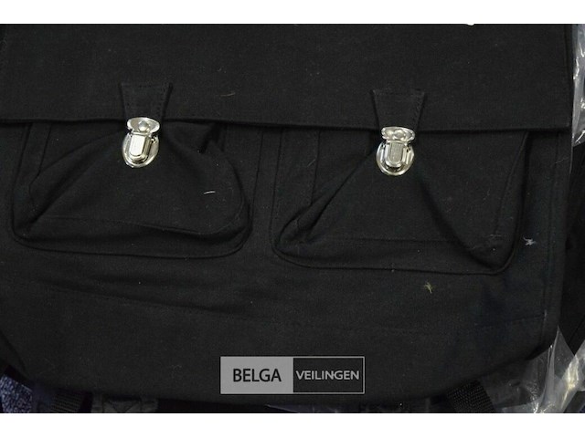 8 zwarte schooltassen - afbeelding 2 van  2