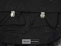 8 zwarte schooltassen - afbeelding 2 van  2