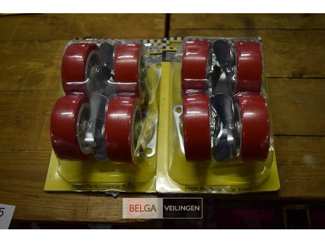 8 zwenk wielen - afbeelding 1 van  3