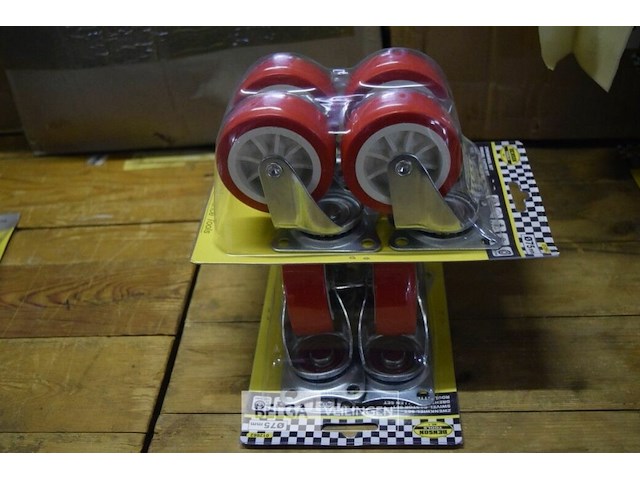 8 zwenk wielen - afbeelding 1 van  3