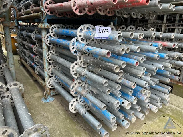 80 metalen steigerstaanders - afbeelding 1 van  2