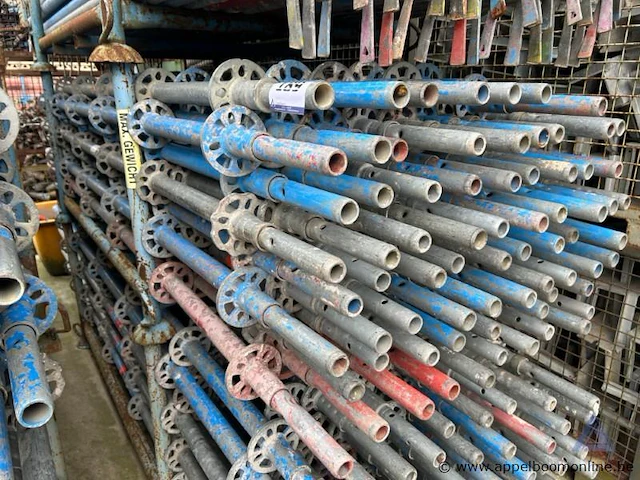 80 metalen steigerstaanders - afbeelding 1 van  2