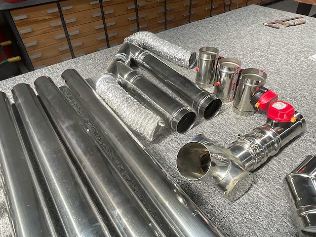 80 mm ventilatiesproeier met 24 v gemotoriseerde klep - afbeelding 3 van  7