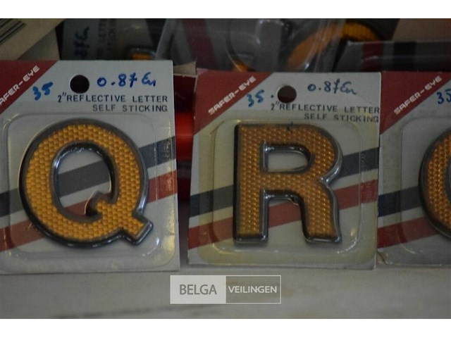 ±80 reflector letters - afbeelding 4 van  4