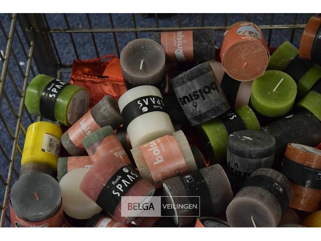 ±80 spaas kaarsen div maten en kleuren - afbeelding 2 van  4